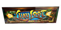 25" WMS Luau Loot Slot Machine Glass