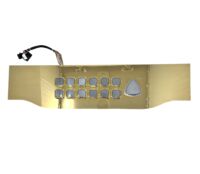 Aristocrat Arc OLED Button Panel - Gold